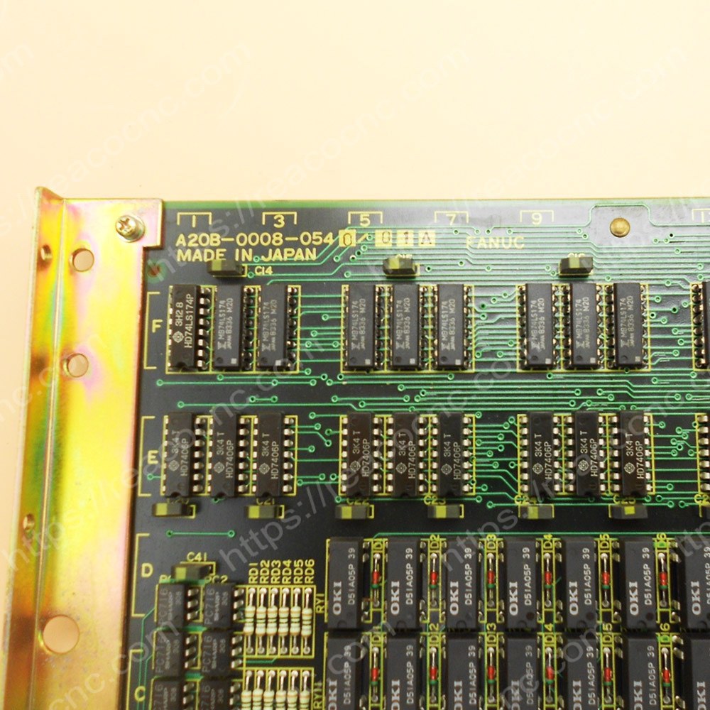 A20B-0008-0540 Fanuc DI DO F6 I O board label details