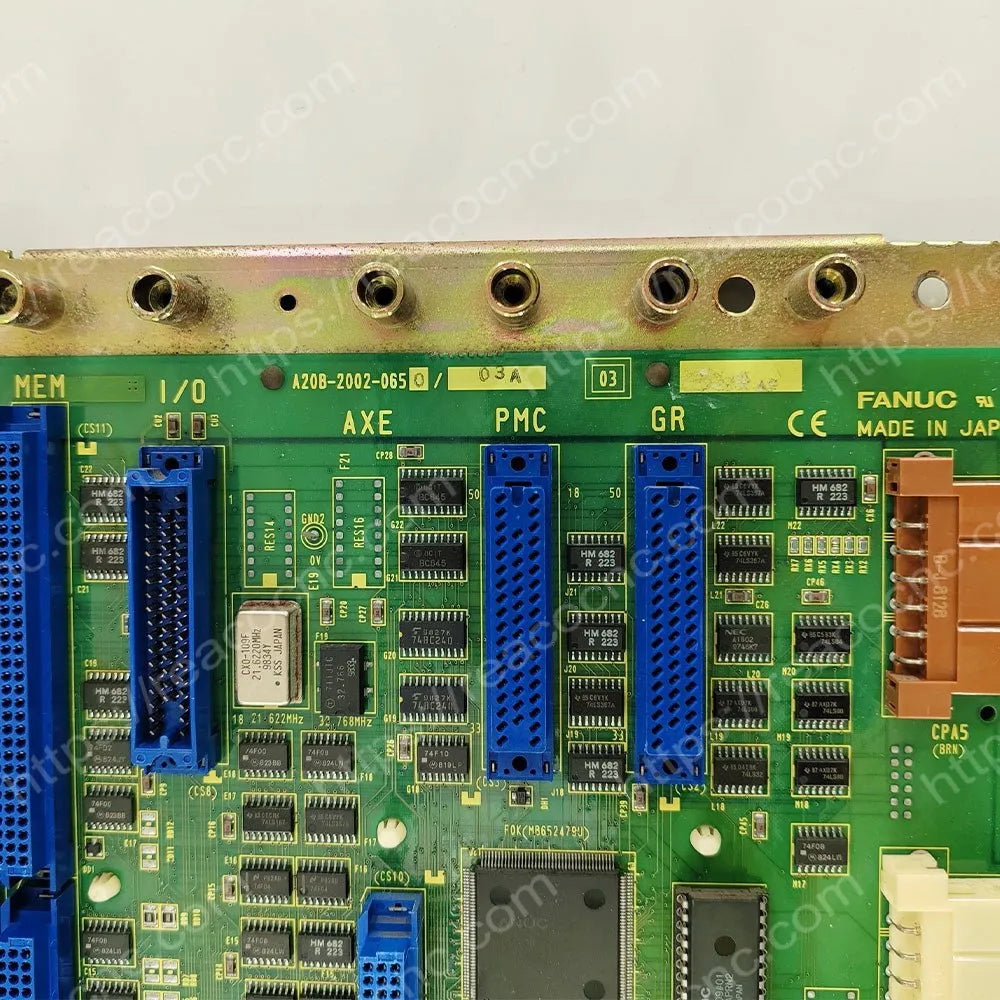 A20B-2002-0650 Fanuc Series 0-C 32-bit high-speed CPU master PCB identification label