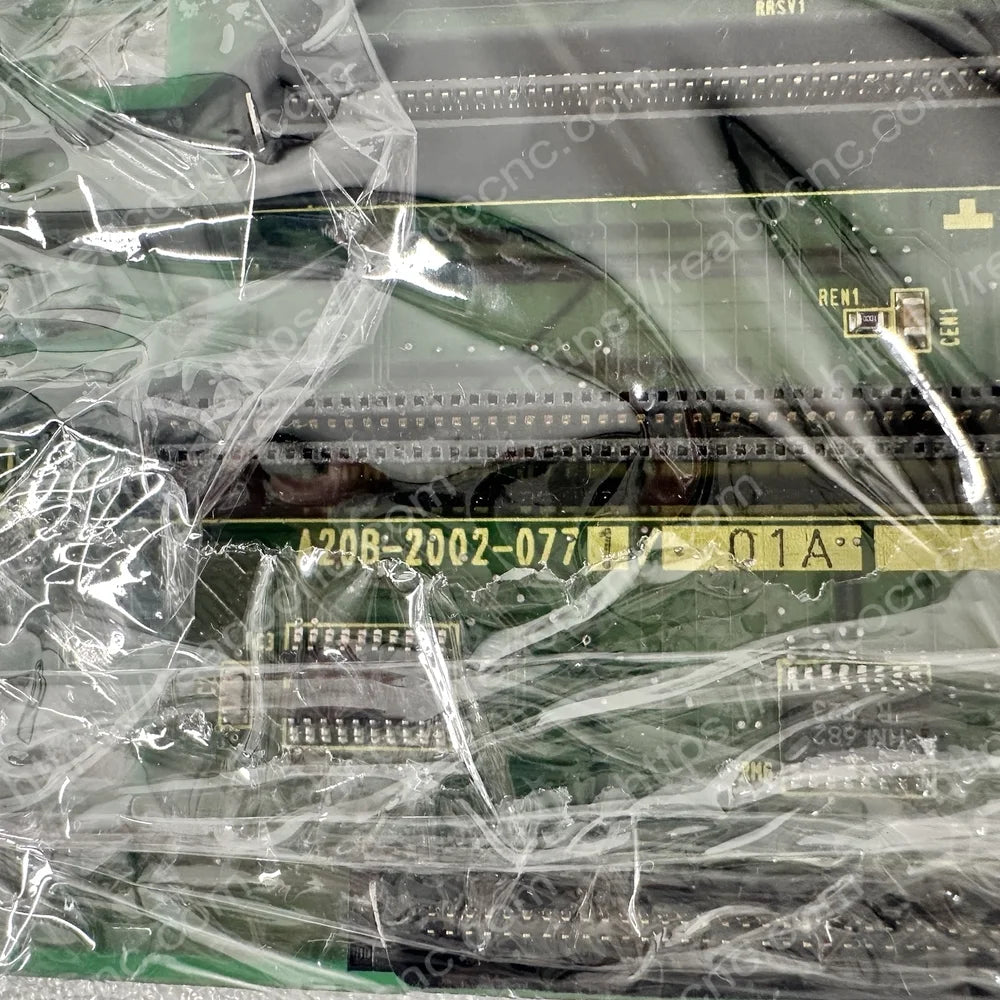 A20B-2002-0771 Fanuc 2-slot backplane PCB model label