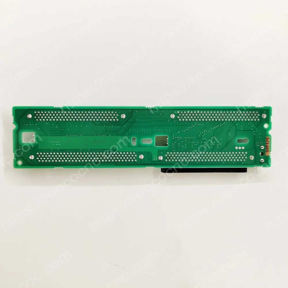 Back side of A20B-2003-0580 Fanuc PCB for visual inspection