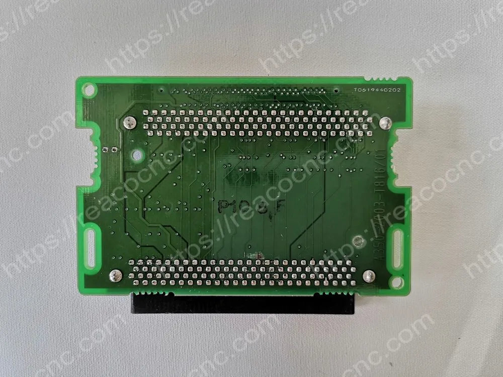Back side of A20B-2003-0810 Fanuc backplane PCB for condition inspection