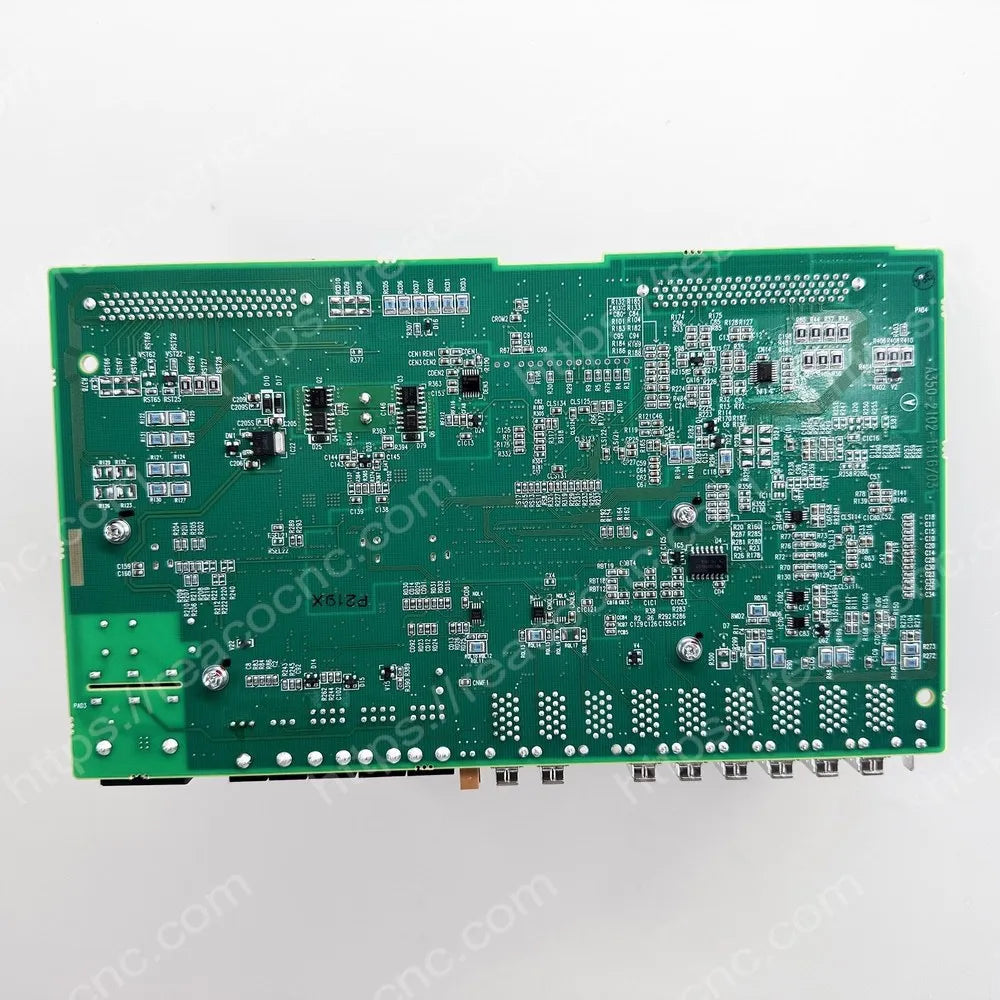 Rear side of A20B-2102-0510 Fanuc PCB for condition verification