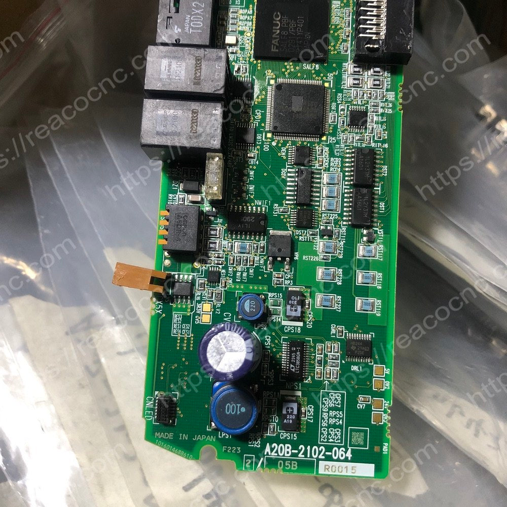 A20B-2102-0642 Fanuc 3 axis servo drive control board label