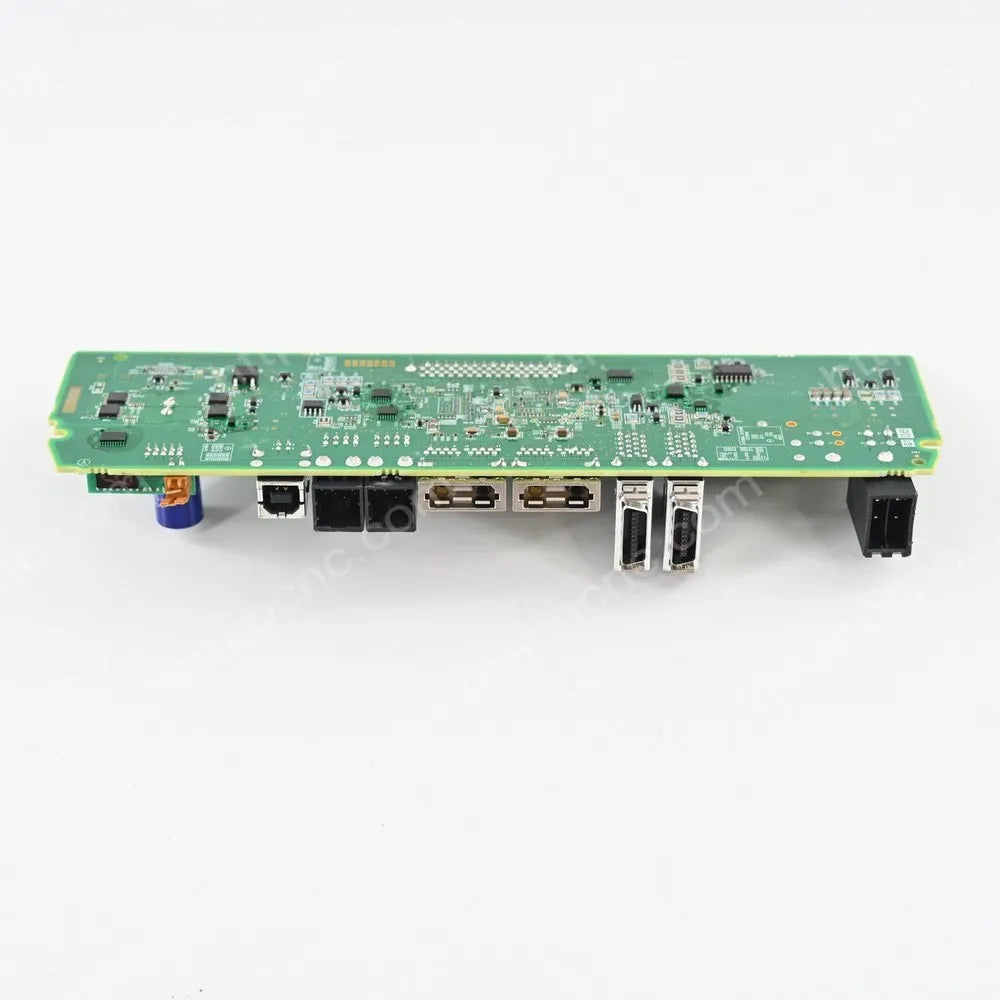 Back side of A20B-2103-0341 Fanuc PCB showing board condition