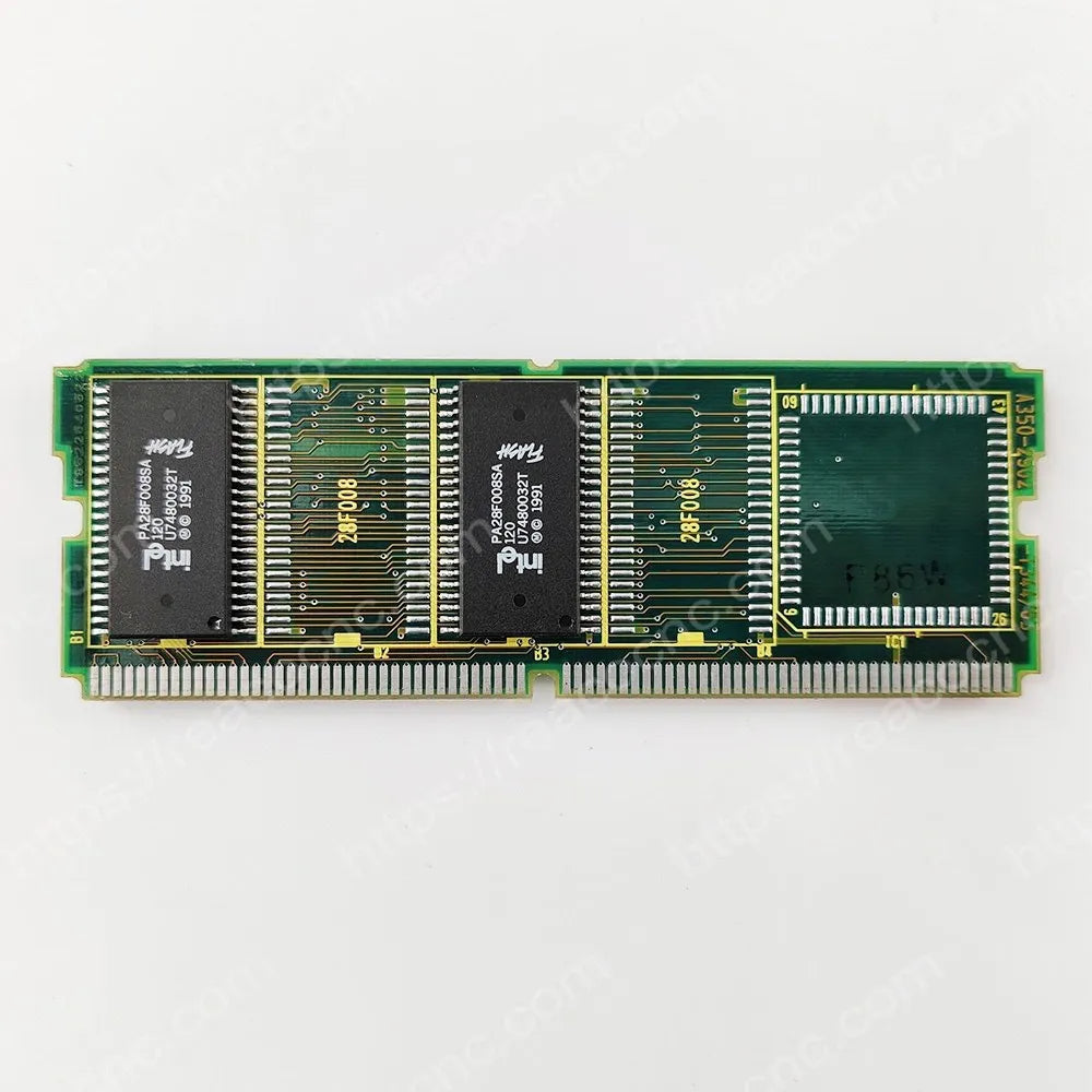 Backside module view of A20B-2902-0343 Fanuc module