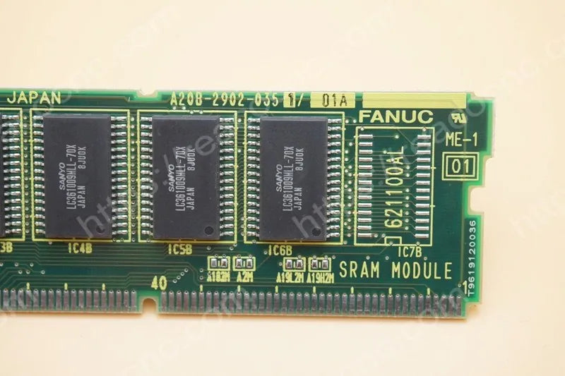 A20B-2902-0351 Fanuc 768 KB additional SRAM module identification label