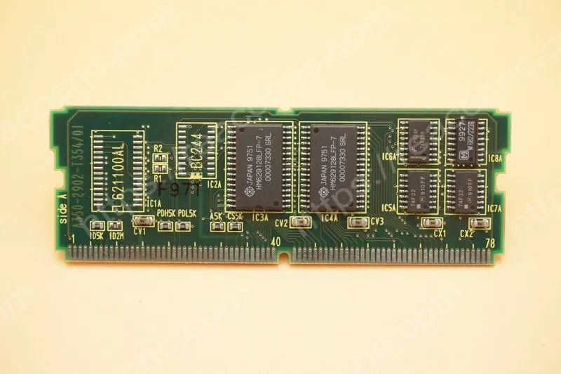 Rear solder-side view of A20B-2902-0351 Fanuc module
