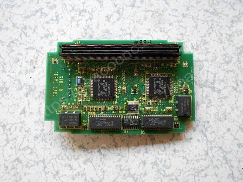 Rear view of A20B-3300-0030 Fanuc servo module PCB for board inspection