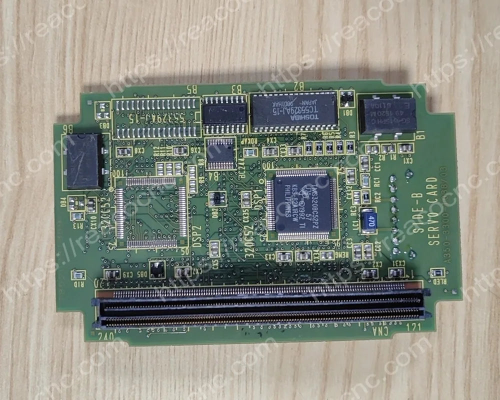 Backside assembly view of A20B-3300-0031 Fanuc module