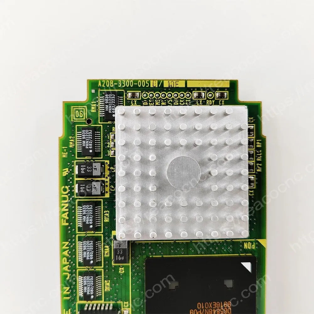 A20B-3300-0050 Fanuc Series 16i/18i CPU card with DRAM module socket identification label