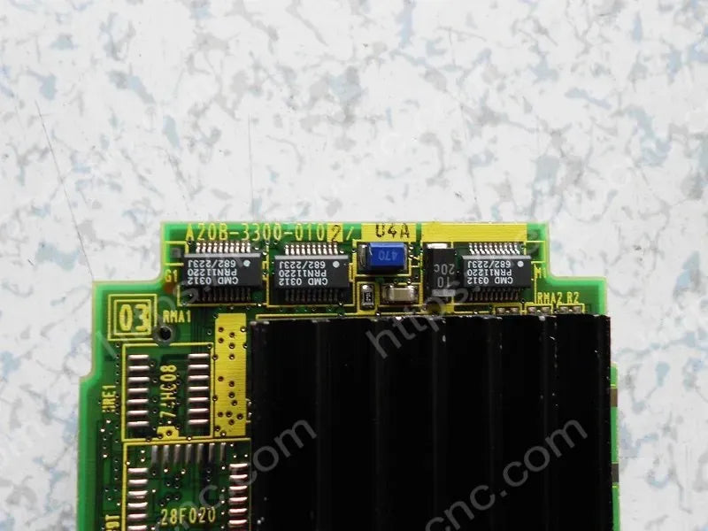 A20B-3300-0102 Fanuc RISC CPU card Power PC label