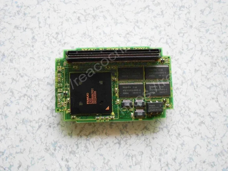 Back view of A20B-3300-0102 Fanuc RISC CPU board for condition check