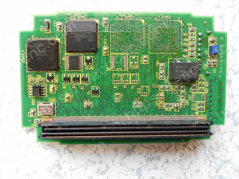 Rear side of A20B-3300-0242 Fanuc 4-axis servo board for PCB inspection