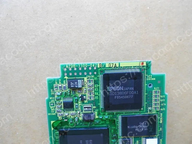 A20B-3300-0420 Fanuc GUI display control card with 64 MB DRAM for 10.4/15-inch LCD module identification