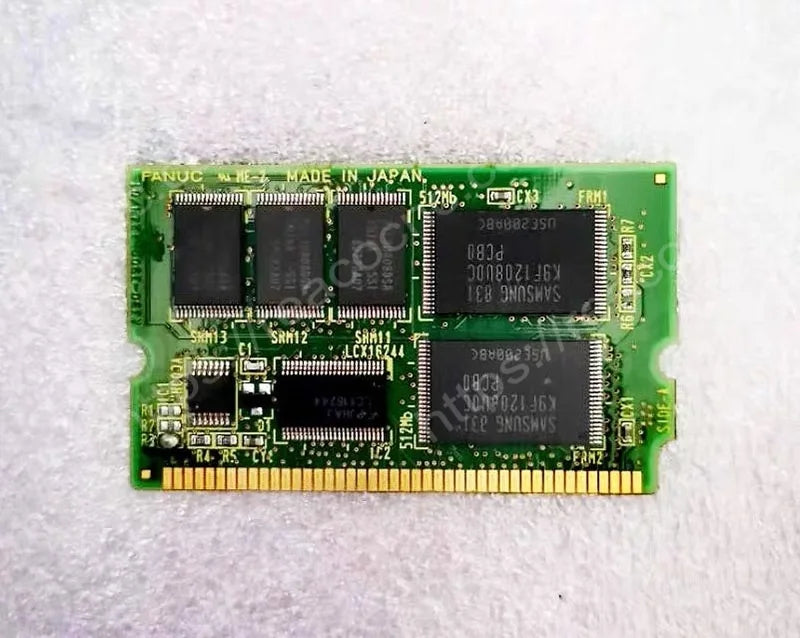 Back side of A20B-3900-0240 Fanuc memory card for condition inspection
