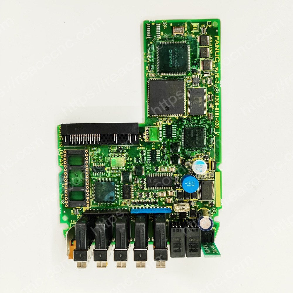 Front view of A20B-8101-0200 Fanuc drive board
