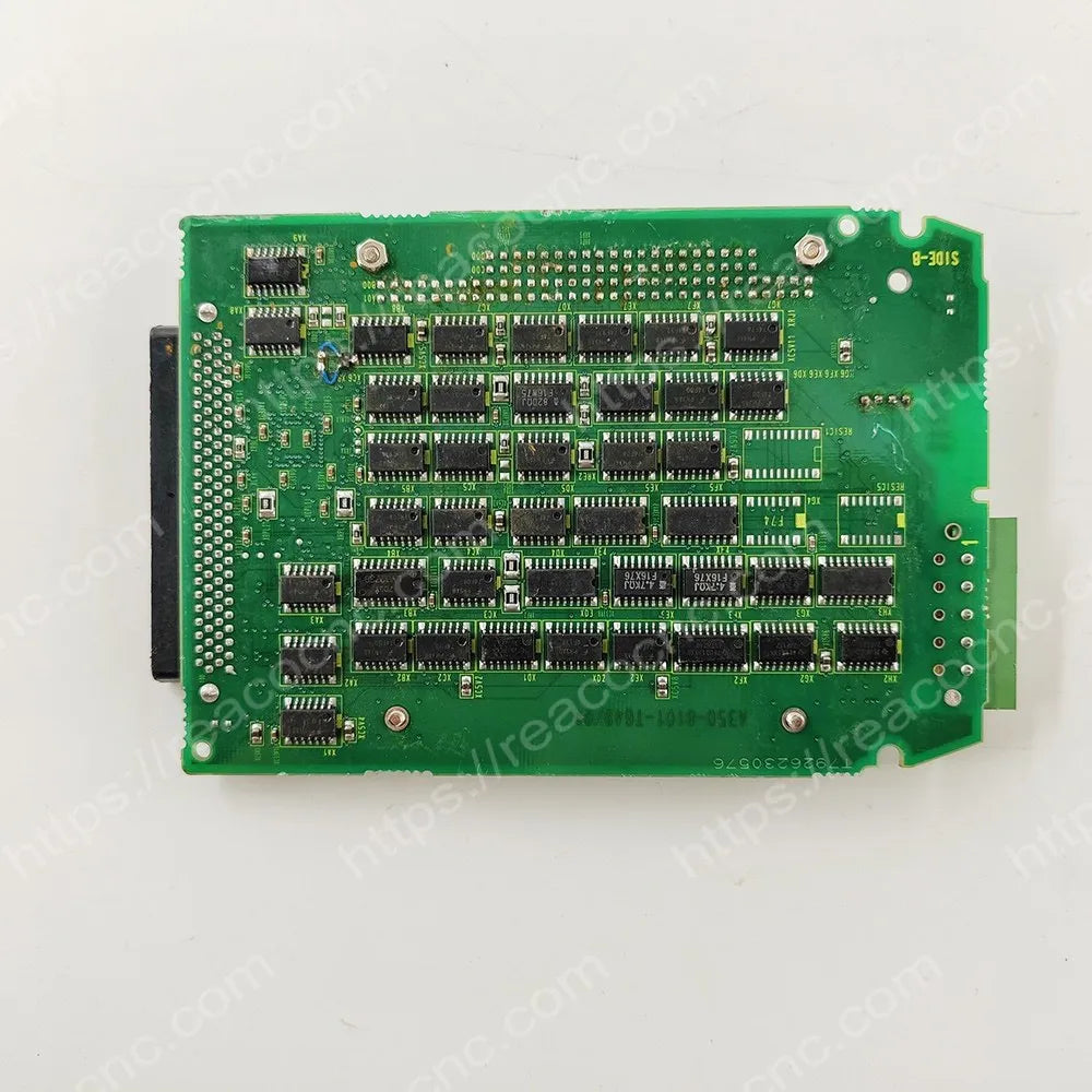 Rear side inspection image of A20B-8101-0640 Fanuc board
