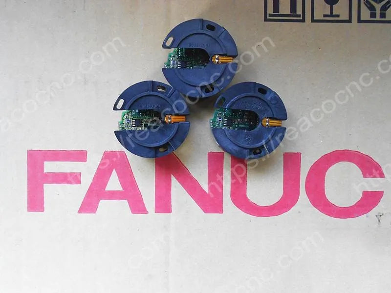 Rear view of A20B-8200-018 Fanuc encoder assembly