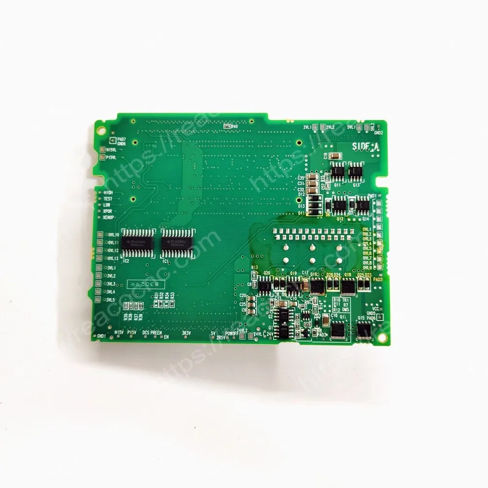 Back view of A20B-8200-0680 Fanuc PCB showing board condition