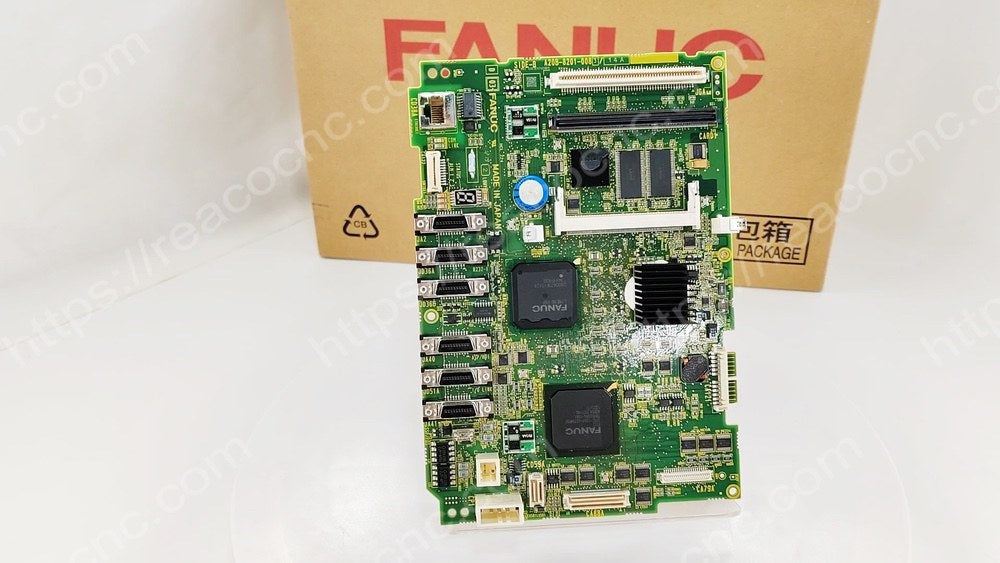 Side view of A20B-8201-0083 Fanuc main PCB