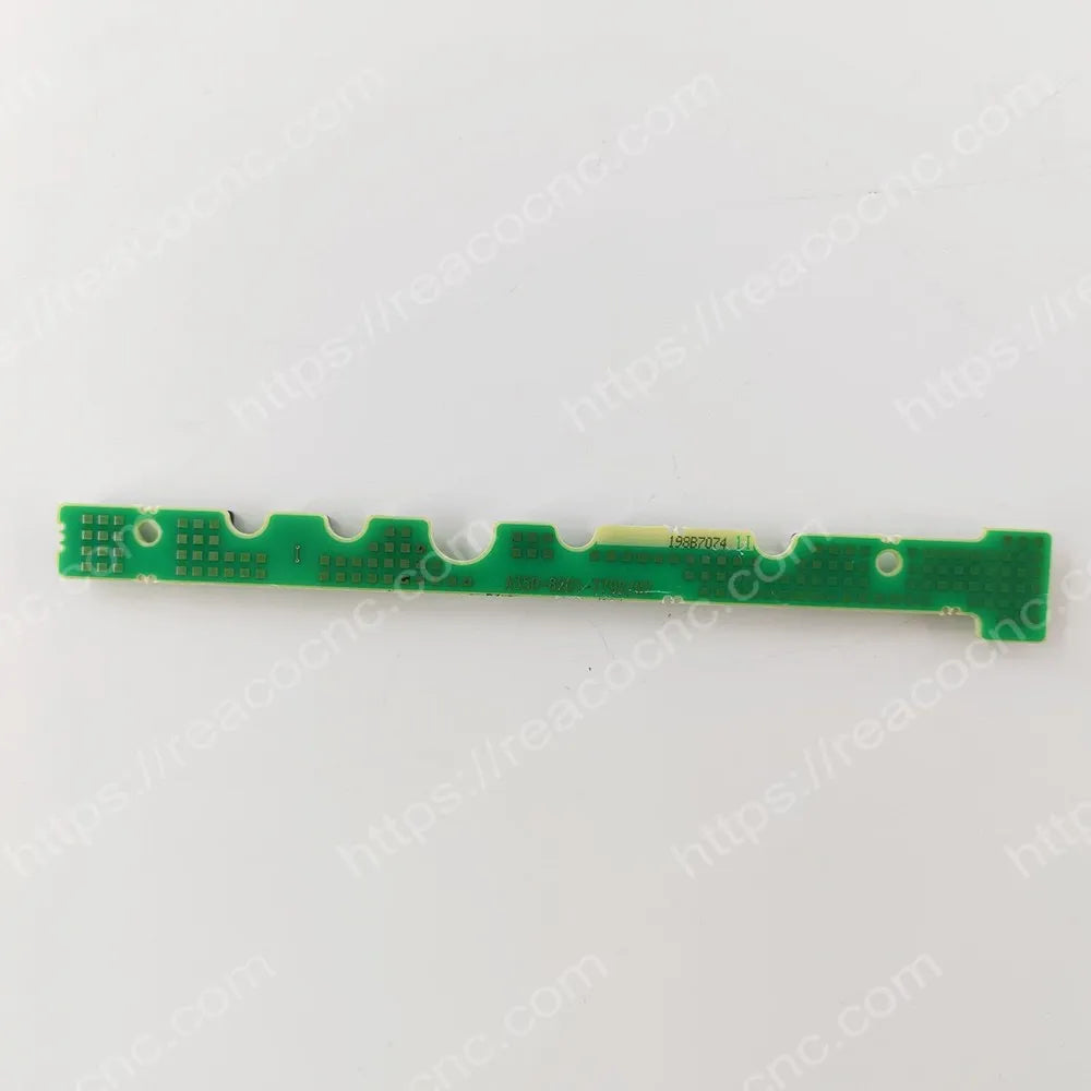 Back side of A20B-8201-0790 Fanuc PCB showing board condition