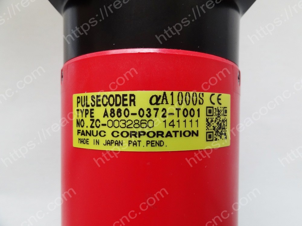 A860-0372-T001 Fanuc pulse coder label details