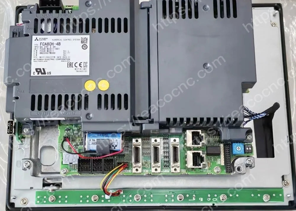 Rear control-unit side of FCA80H-4B Mitsubishi integrated CNC system