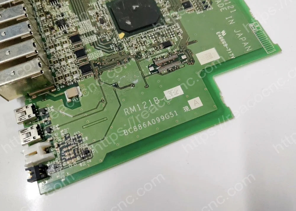 RM121B Mitsubishi Mitsubishi CNC unit with exact function pending label verification identification label