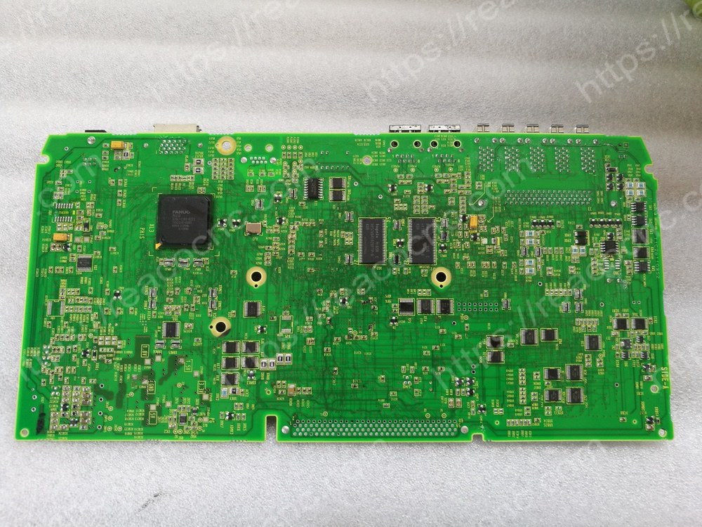 Back view of A16B-3200-0730 Fanuc main board with Ethernet