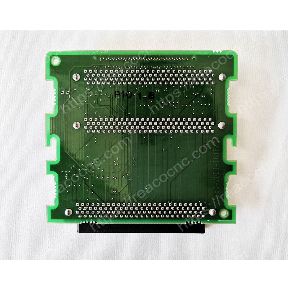Back view of A20B-2003-0610 Fanuc 2 slot back panel PCB