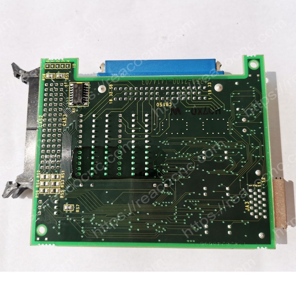 Back view of A20B-2100-0410 Fanuc expansion module PCB