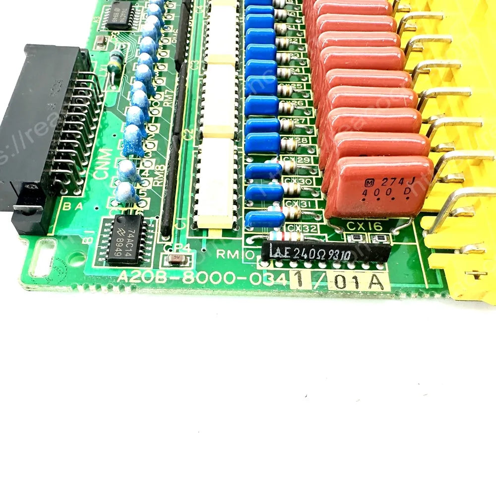 FANUC A03B-0819-C107 AIA16G AC input module identification