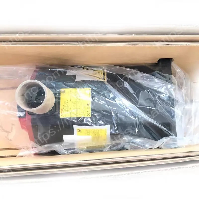 A06B-0247-B100 AC servo motor front flange view