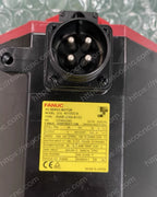 FANUC A06B-2089-B103 motor model and electrical rating nameplate