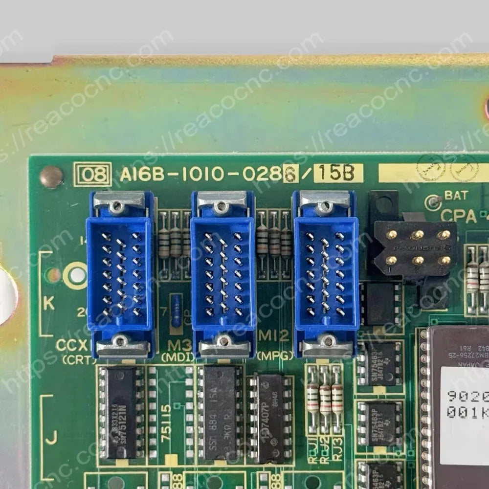 FANUC A16B-1010-0286 model and PCB revision marking