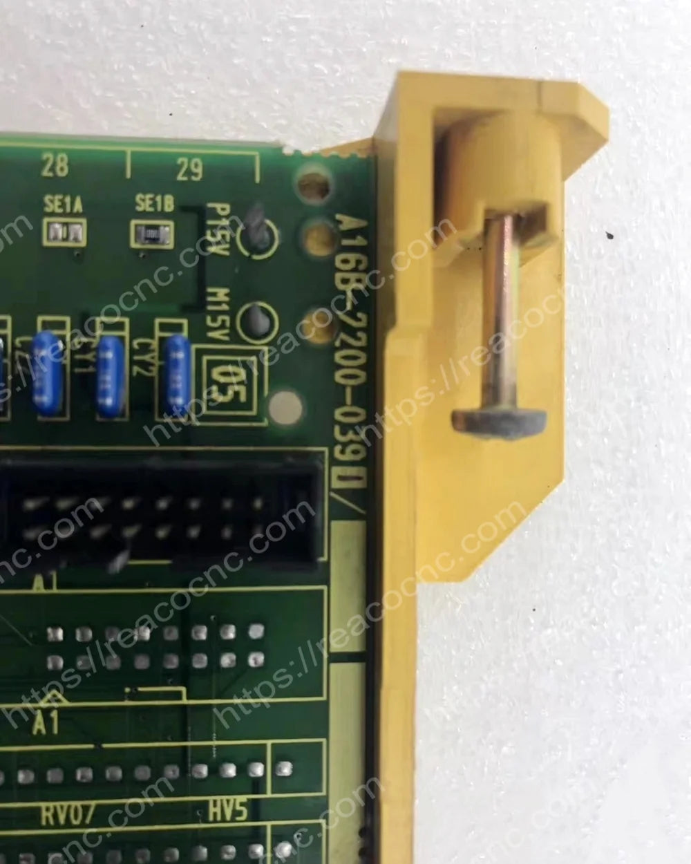 FANUC A16B-2200-0391 axis board model and revision label