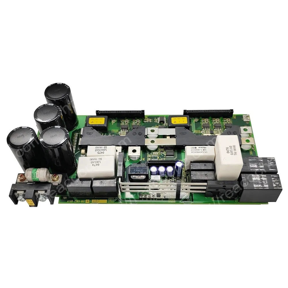 A16B-2203-0674 dual-axis servo wiring board front view