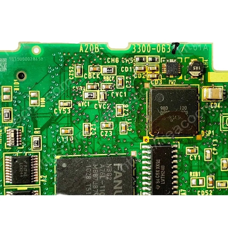 FANUC A20B-3300-0637 model and PCB revision marking