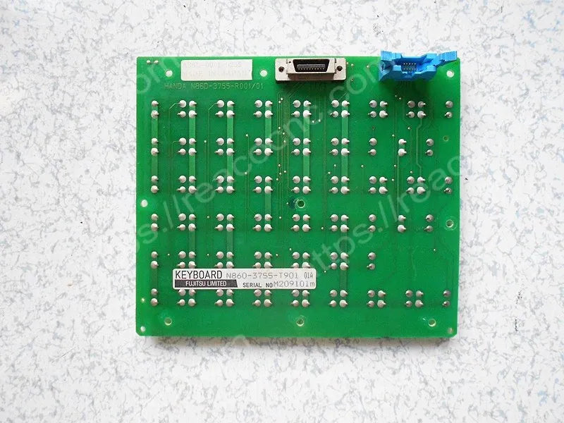 A86L-0001-0235 CRT MDI keyboard PCB rear view