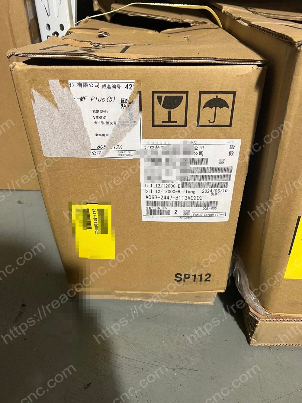 Buy New FANUC A06B 2447 B113#0202 AC Servo Motor - Original packaging for shipping - A06B2447B1130202