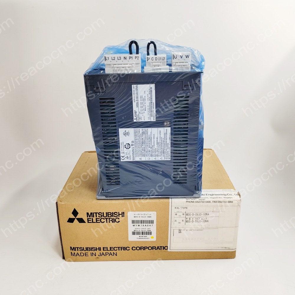Buy New Mitsubishi MDS-D SVJ3 10NA Servo Drive - Original packaging for shipping - MDS-D-SVJ3-10NA