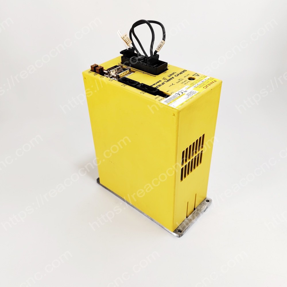 Back view of FANUC A06B-6093-H111 α Series Servo Drive - Buy/Repair unit A06B6093H111