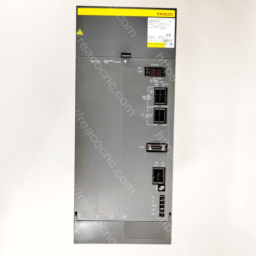 Buy FANUC A06B6087H126 α Series Power Amplifier - Full front view - Repair Service available for A06B 6087 H126