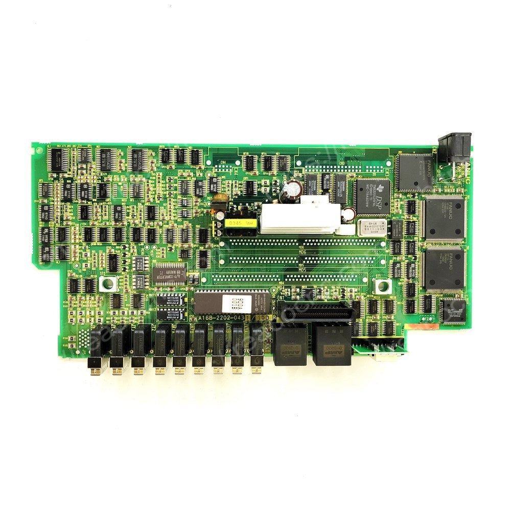 Buy FANUC A16B-2202-0431 Drive Control Board - Full front view - Repair Service available for A16B 2202 0431
