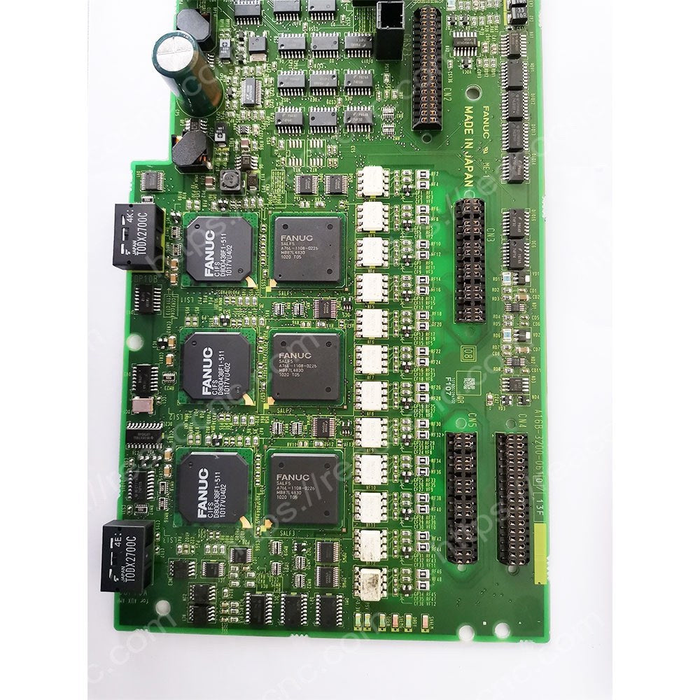 Buy or Repair FANUC A16B-3200-0610 Robot Teach Pendant Main Board – close-up of main chips