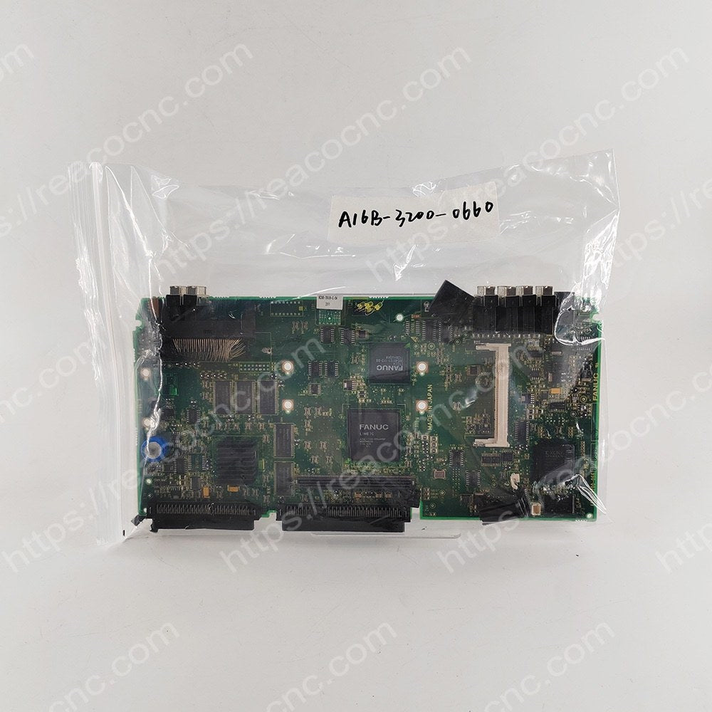 Buy FANUC A16B-3200-0660 Circuit Board - Full front view - Repair Service available for A16B 3200 0660