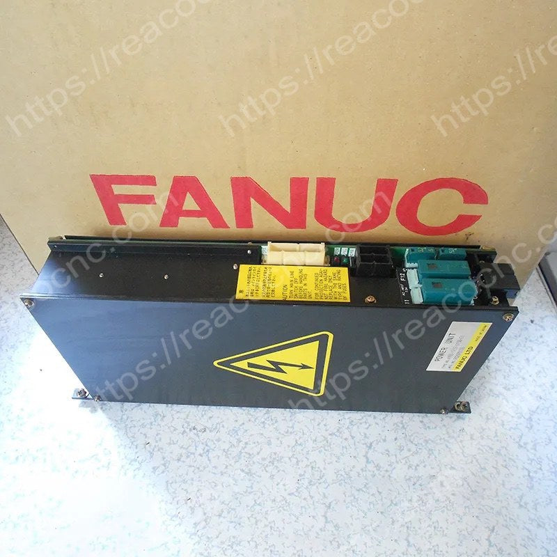 Buy FANUC A16B12120100 Power Unit - Full front view - Repair Service available for A16B 1212 0100
