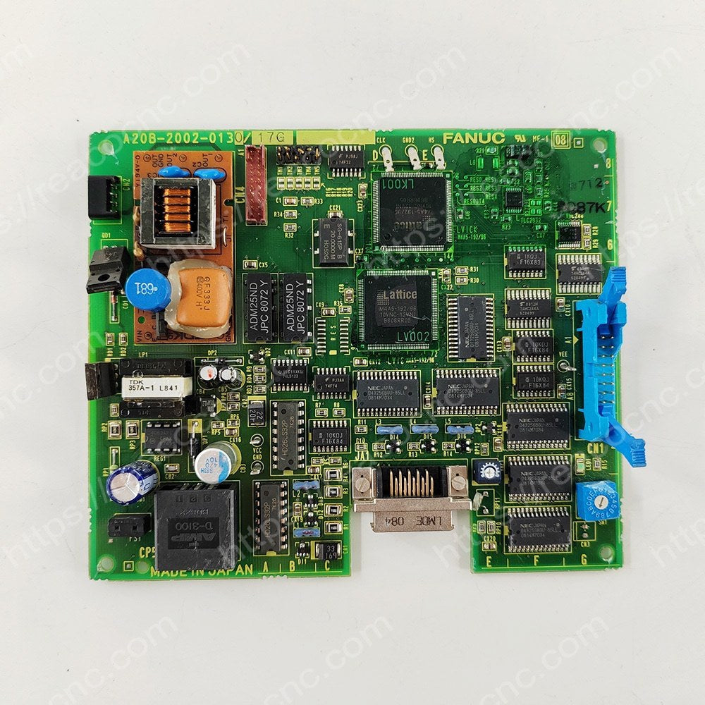 Buy FANUC A20B-2002-0130 Circuit Board - Full front view - Repair Service available for A20B 2002 0130