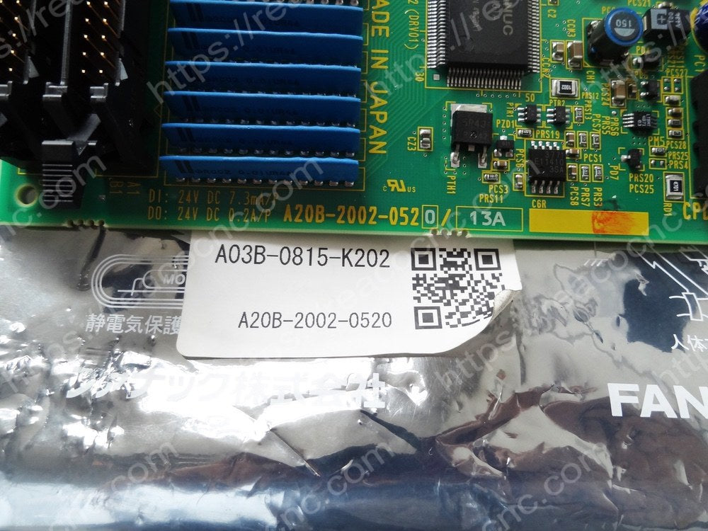 Buy or Repair FANUC A20B-2002-0520 Circuit Board – model number label