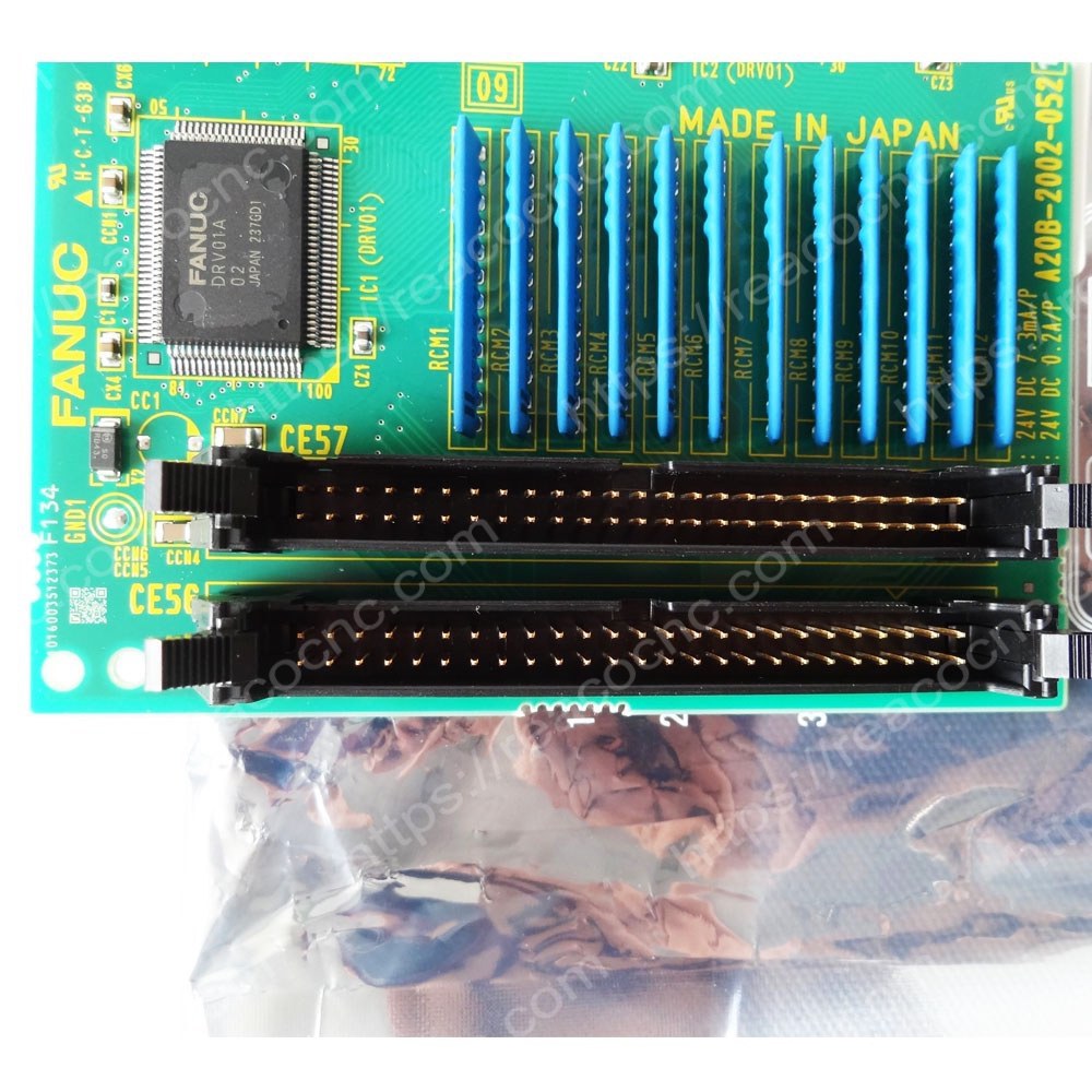 Buy or Repair FANUC A20B-2002-0521 IO Board – connector ports and pinout view